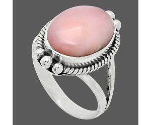 Pink Opal Ring size-9 SDR241080 R-1253, 11x15 mm