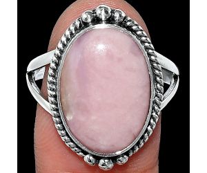 Pink Opal Ring size-10 SDR241088 R-1253, 12x17 mm