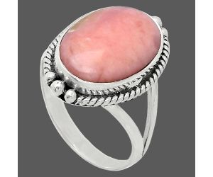 Pink Opal Ring size-10 SDR241088 R-1253, 12x17 mm