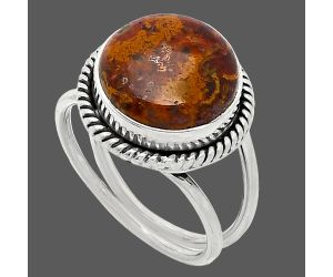 Rare Cady Mountain Agate Ring size-7 SDR241099 R-1068, 12x12 mm