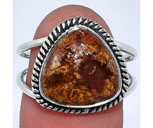 Rare Cady Mountain Agate Ring size-8 SDR241120 R-1068, 13x13 mm