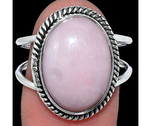 Pink Opal Ring size-9 SDR241133 R-1068, 12x17 mm