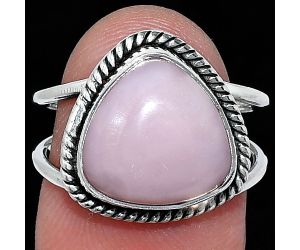 Pink Opal Ring size-7 SDR241134 R-1068, 12x12 mm