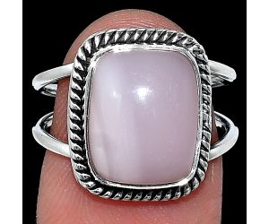 Pink Opal Ring size-7 SDR241139 R-1068, 10x13 mm