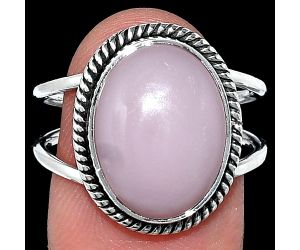 Pink Opal Ring size-8.5 SDR241141 R-1068, 12x15 mm