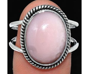 Pink Opal Ring size-9 SDR241142 R-1068, 12x16 mm