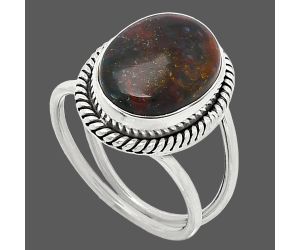 Rare Cady Mountain Agate Ring size-7 SDR241170 R-1068, 10x14 mm