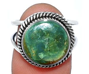 Peruvian Opalina Ring size-7 SDR241174 R-1068, 13x13 mm