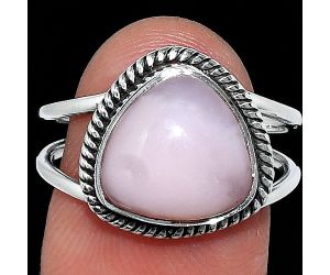 Pink Opal Ring size-8 SDR241191 R-1068, 11x11 mm