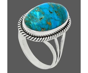 Peruvian Opalina Ring size-9 SDR241259 R-1010, 11x18 mm