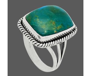 Peruvian Opalina Ring size-7 SDR241268 R-1010, 12x15 mm