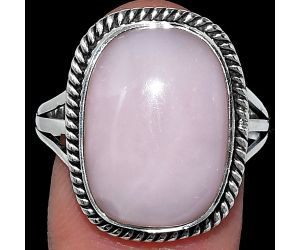 Pink Opal Ring size-10 SDR241289 R-1010, 13x18 mm