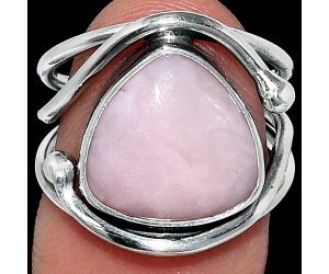 Pink Opal Ring size-6 SDR241467 R-1683, 13x13 mm