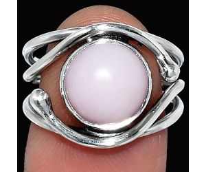 Pink Opal Ring size-7 SDR241468 R-1683, 10x10 mm