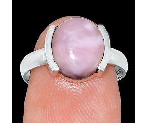 Pink Opal Ring size-7 SDR241617 R-1173, 11x11 mm