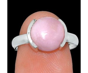 Pink Opal Ring size-7 SDR241619 R-1173, 10x10 mm