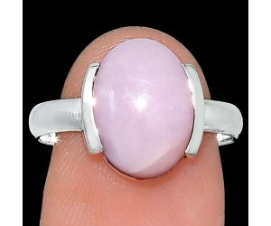 Pink Opal Ring size-8.5 SDR241634 R-1173, 9x13 mm