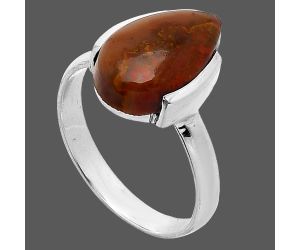 Rare Cady Mountain Agate Ring size-8 SDR241637 R-1173, 9x15 mm