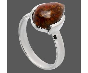 Rare Cady Mountain Agate Ring size-7 SDR241662 R-1173, 8x12 mm