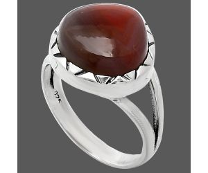 Lake Superior Agate Ring size-7 SDR242285 R-1074, 12x12 mm