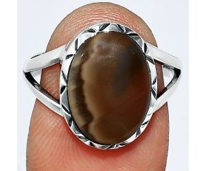 Outback Jasper Ring size-8 SDR242394 R-1074, 10x14 mm