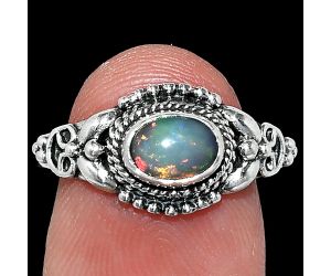 Ethiopian Opal Ring size-8 SDR242769 R-1286, 7x5 mm