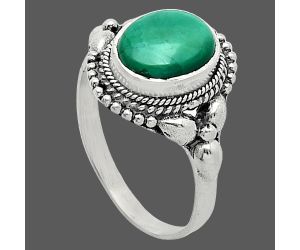 Variscite Ring size-8.5 SDR242885 R-1286, 8x10 mm