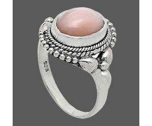 Pink Opal Ring size-6 SDR242887 R-1286, 8x10 mm