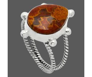 Rare Cady Mountain Agate Ring size-8.5 SDR242938 R-1268, 12x16 mm