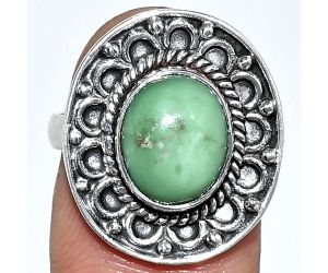 Variscite Ring size-7 SDR243103 R-1256, 9x11 mm