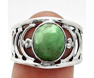 Variscite Ring size-8 SDR243201 R-1379, 9x11 mm