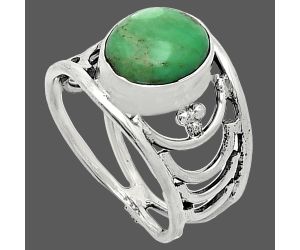 Variscite Ring size-8 SDR243201 R-1379, 9x11 mm