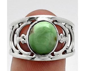 Variscite Ring size-8 SDR243205 R-1379, 9x10 mm