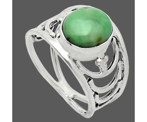 Variscite Ring size-8 SDR243205 R-1379, 9x10 mm