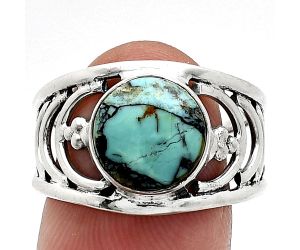 Lucky Charm Tibetan Turquoise Ring size-8.5 SDR243210 R-1379, 10x10 mm