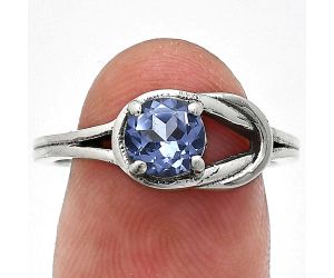 Tanzanite Ring size-8 SDR243384 R-1215, 6x6 mm