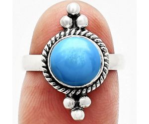 Sleeping Beauty Turquoise Ring size-6 SDR243694 R-1127, 8x8 mm