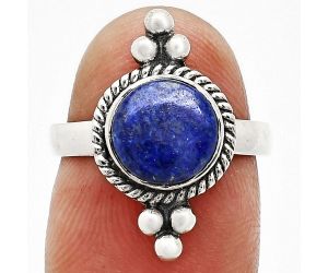 Lapis Lazuli Ring size-6 SDR243695 R-1127, 8x8 mm