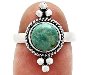 Utah Variscite Ring size-7 SDR243732 R-1127, 8x8 mm