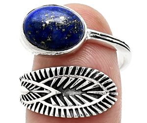 Adjustable - Lapis Lazuli Ring size-8 SDR243792 R-1116, 8x11 mm