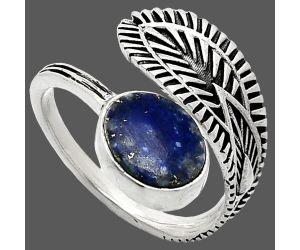 Adjustable - Lapis Lazuli Ring size-7.5 SDR243836 R-1116, 8x10 mm