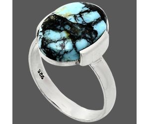 Lucky Charm Tibetan Turquoise Ring size-7 SDR243853 R-1173, 11x15 mm