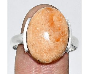 Orange Aventurine Ring size-10 SDR243855 R-1173, 13x18 mm