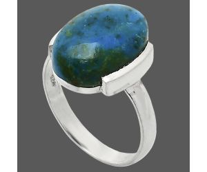 Peruvian Opalina Ring size-10 SDR243856 R-1173, 12x17 mm