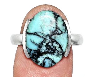 Lucky Charm Tibetan Turquoise Ring size-9.5 SDR243879 R-1173, 12x16 mm