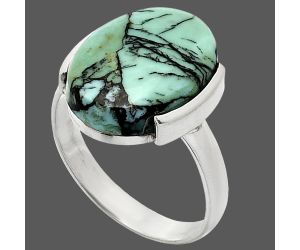 Lucky Charm Tibetan Turquoise Ring size-9 SDR243889 R-1173, 12x17 mm