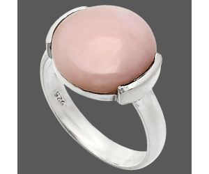 Pink Opal Ring size-7 SDR243893 R-1173, 13x13 mm