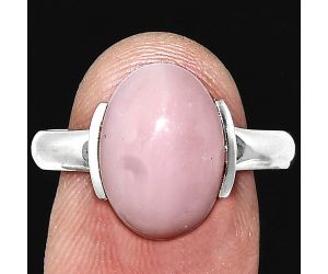 Pink Opal Ring size-9.5 SDR243894 R-1173, 10x14 mm