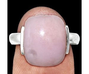 Pink Opal Ring size-8 SDR243896 R-1173, 12x14 mm