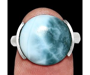 Larimar (Dominican Republic) Ring size-9 SDR243905 R-1173, 15x15 mm